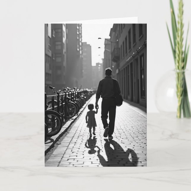 Tender Fathers Day Shadow Card (Front)