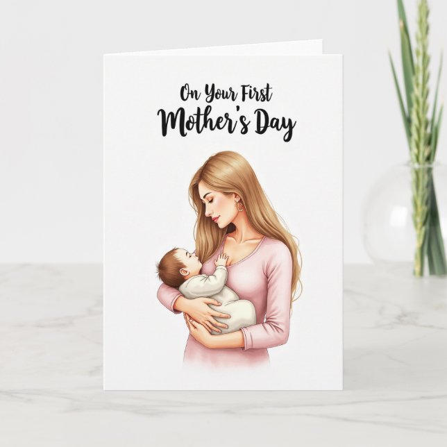 Tender First Mothers Day Art Card (Front)
