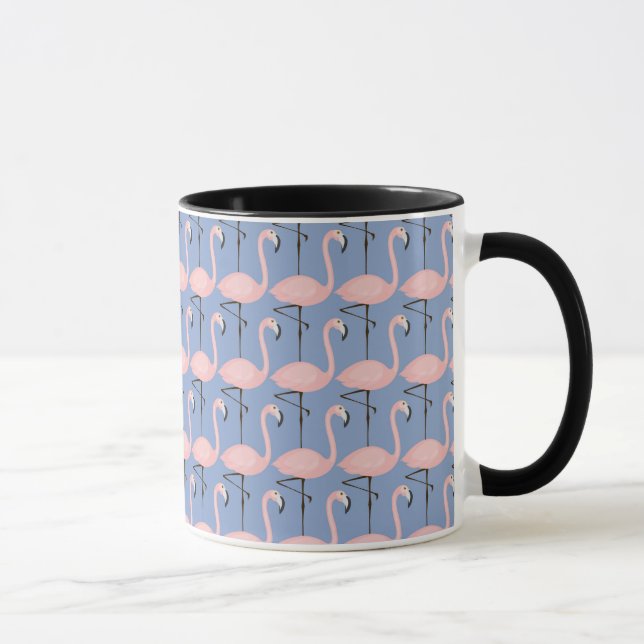 Tender Flamingo Pattern Mug (Right)