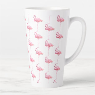 Tender Flamingo Series Design 1 Latte Mug