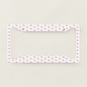 Tender Flamingo Series Design 1  License Plate Frame