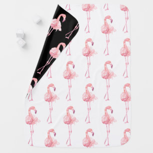 Tender Flamingo Series Design 2 Baby Blanket