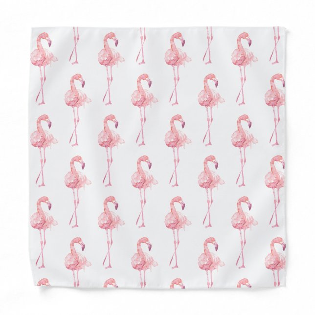 Tender Flamingo Series Design 2 Bandana (Front)