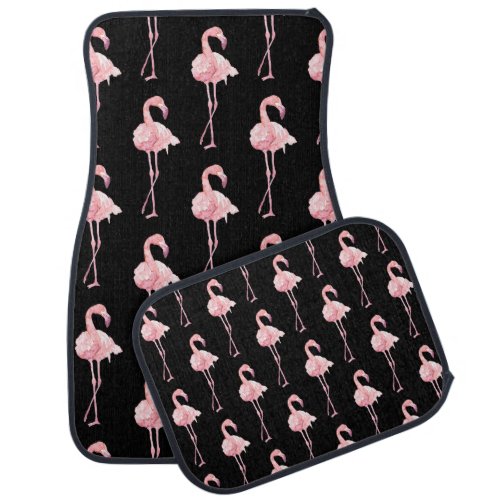 Tender Flamingo Series Design 2  Car Floor Mat