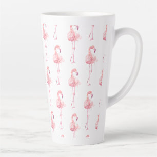 Tender Flamingo Series Design 2 Latte Mug