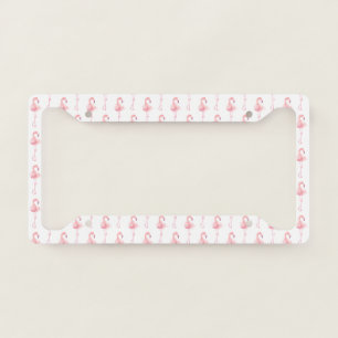 Tender Flamingo Series Design 2 License Plate Frame