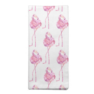 Tender Flamingo Series Design 3 Cloth Napkin