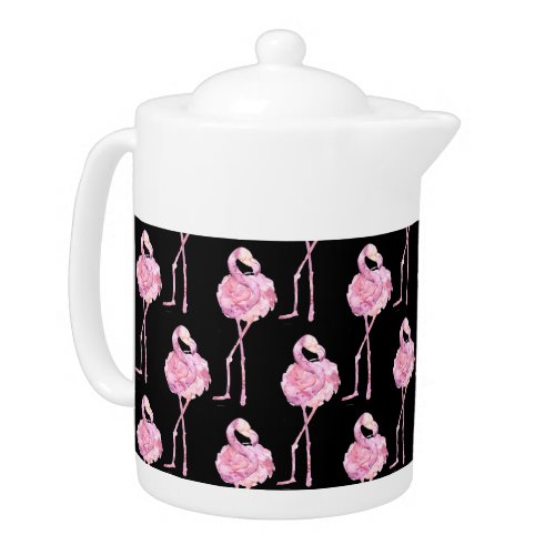 Tender Flamingo Series Design 3 Teapot