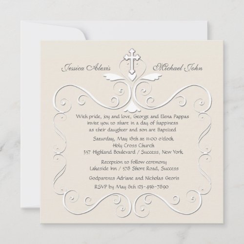 Tender Heart Religious Invitation