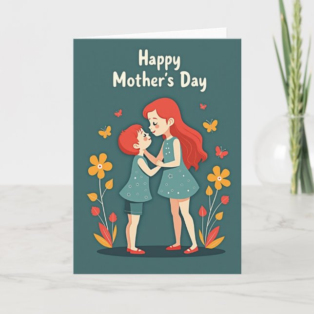 Tender Hearts Mothers Day Card (Front)