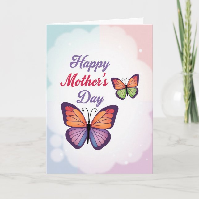 Tender Joy Mothers Day Card (Front)
