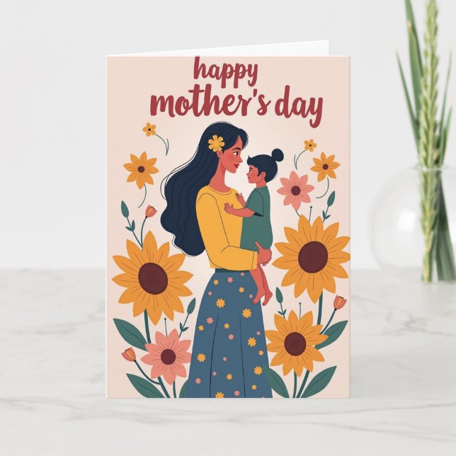 Tender Maternal Moment Card (Front)