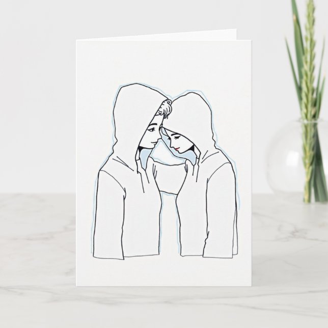 Tender Minimalist Love Card (Front)
