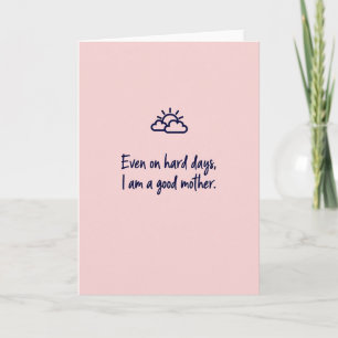 Tender Motherhood Affirmation Card