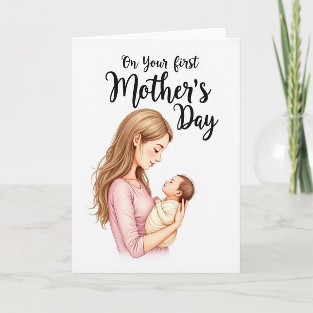 Tender Motherhood Moment Card (Front)