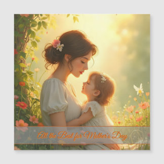 Tender Motherly Love in Blooming Light