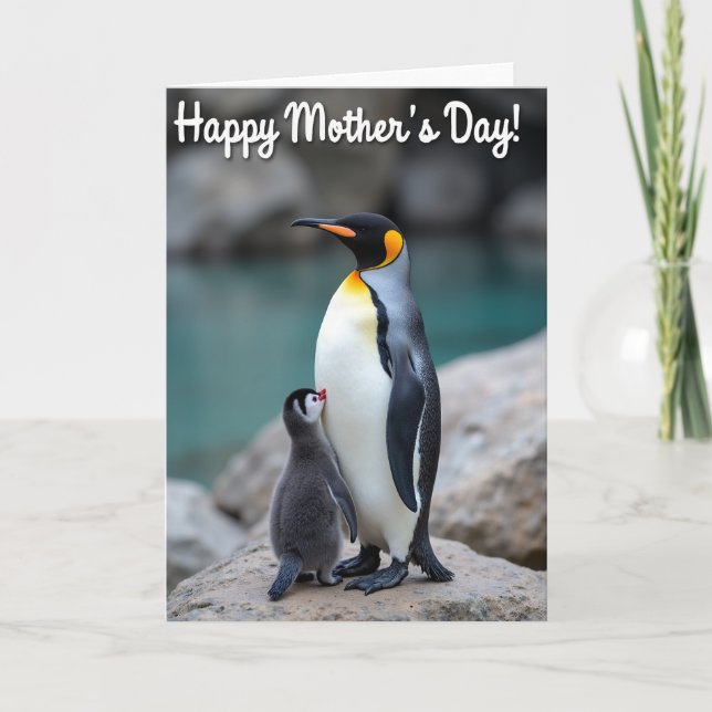 Tender Mothers Day Bird Card (Front)