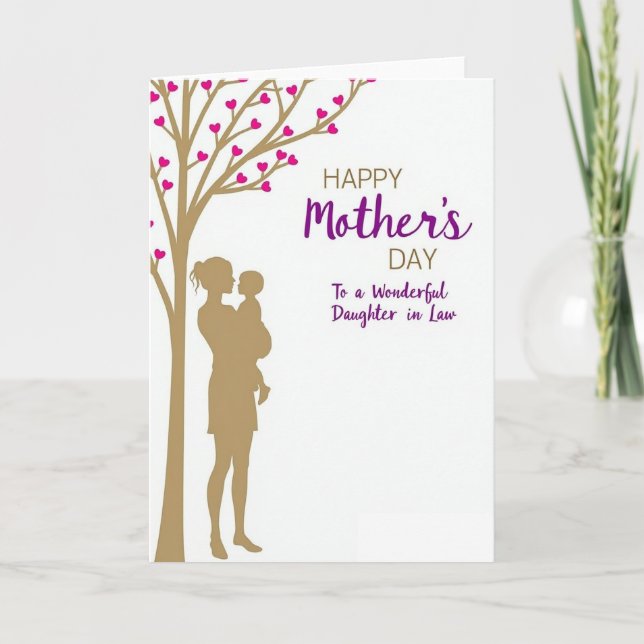 Tender Mothers Day Child Card (Front)