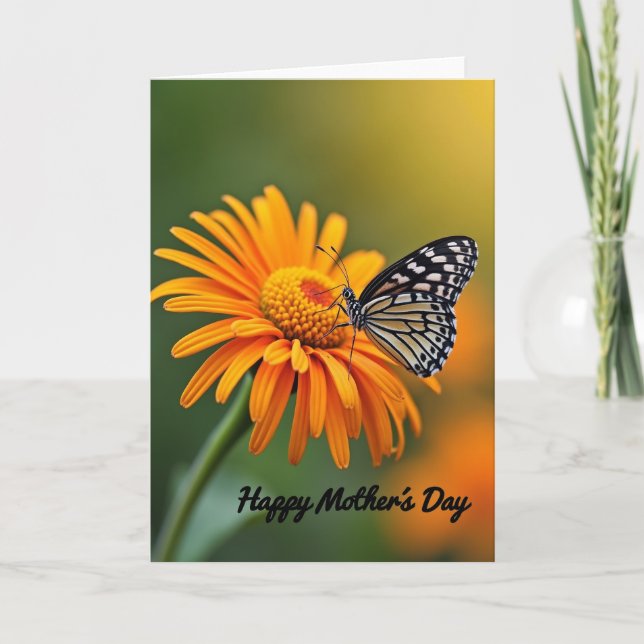 Tender Mothers Day Photo Card (Front)