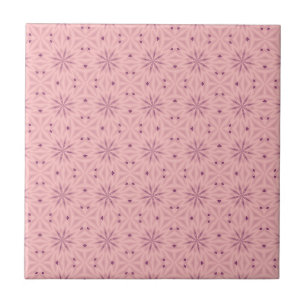Tender Pink Pixels Tile