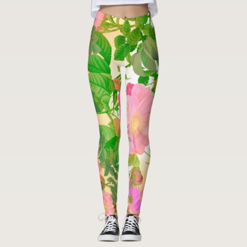 Tender roses Leggings