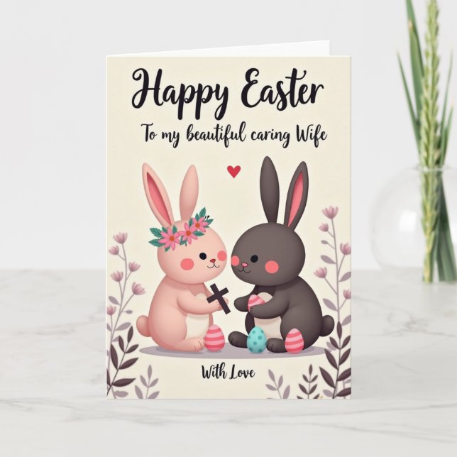 Tender Springtime Wishes Card (Front)