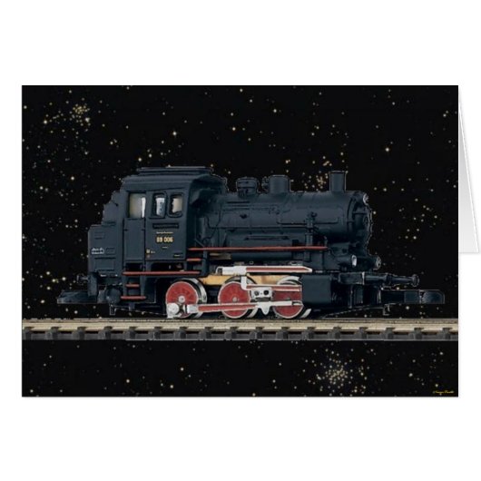 Tenderlokomotive BR 89 Card (Front Horizontal)