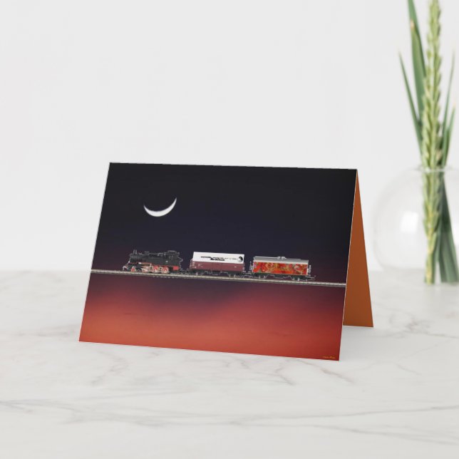 Tenderlokomotive Card (Front)