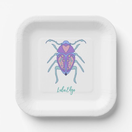 Tendo and the Bug Wars by Lulu Edge Paper Plates