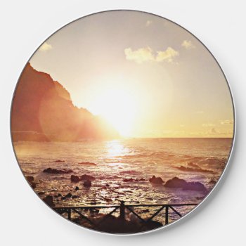 Tenerife Evening  Wireless Charger by MehrFarbeImLeben at Zazzle