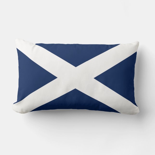 Tenerife flag symbol Scotland Scottish  Lumbar Pillow (Front)