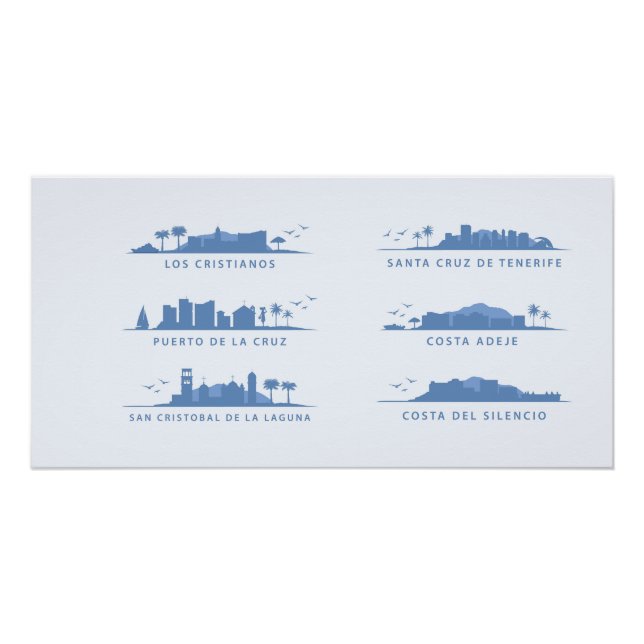 Tenerife horizontes poster (Front)