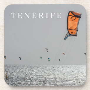 Tenerife kite surfers view coasters