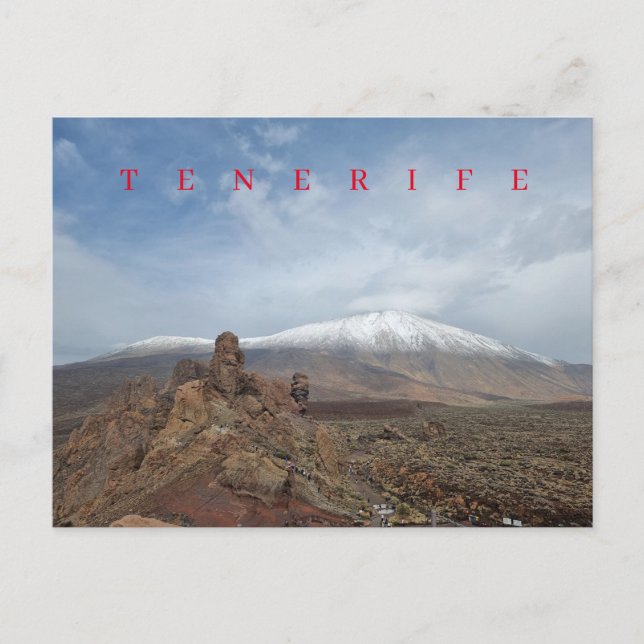 Tenerife Mount Teide view postcard (Front)