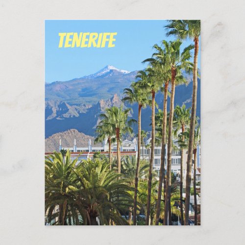 Tenerife Postcard Postcard