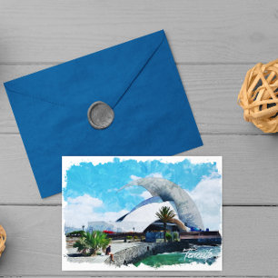 Tenerife Spain Canary Islands Vintage Travel Postcard