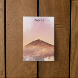Tenerife Teide Mountain Canary Islands Postcard