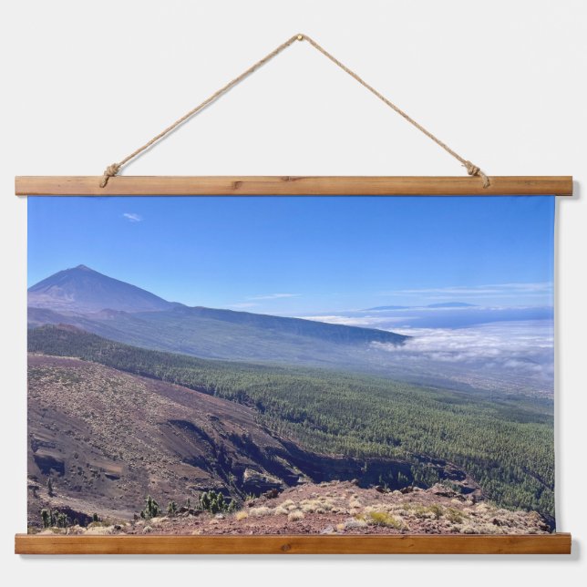 Tenerife view hanging tapestry (Front)