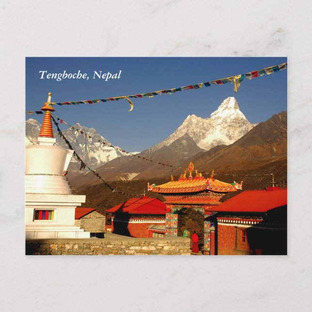 Tengboche Nepal Postcard (Front)