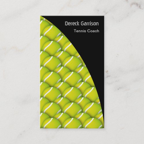 Tennis  Coach Business Card