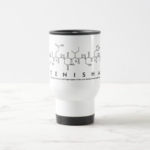 Tenisha peptide name mug