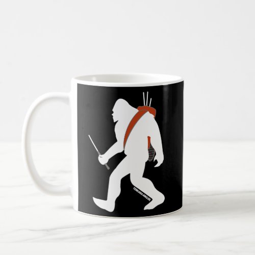 Tenkara Angler Sasquatch Coffee Mug