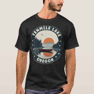 Tenmile Lake Oregon Sunset T-Shirt
