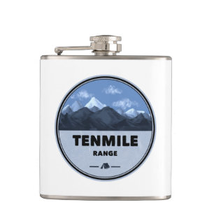 Tenmile Range Colorado Camping Flask