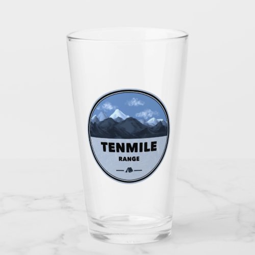 Tenmile Range Colorado Camping Glass