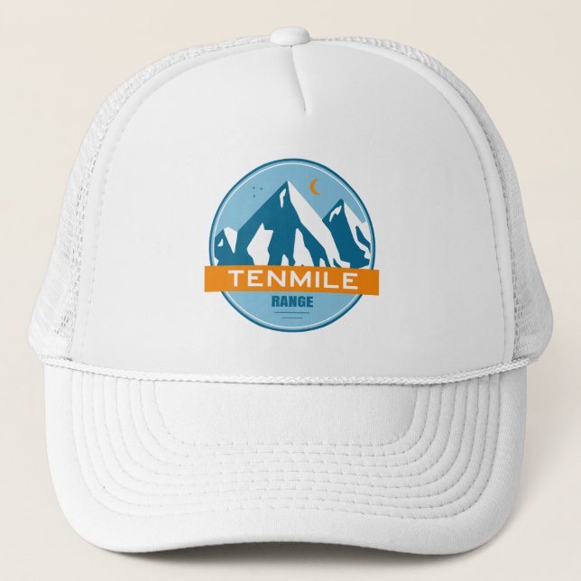 Tenmile Range Colorado Trucker Hat (Front)