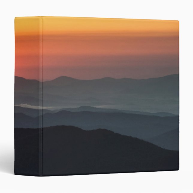 Tennant Mt, Graveyard Fields area, sunrise Binder (Front/Spine)