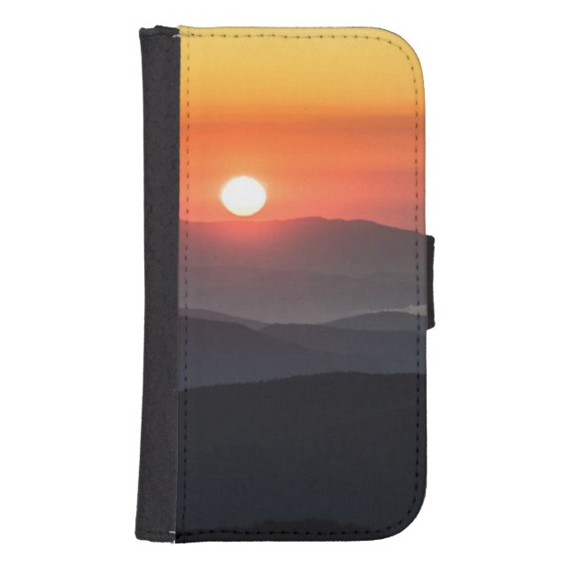 Tennant Mt, Graveyard Fields area, sunrise Samsung Galaxy Wallet Case (Front)