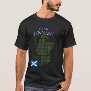 Tennant Scottish Clan Tan Scotland T-Shirt
