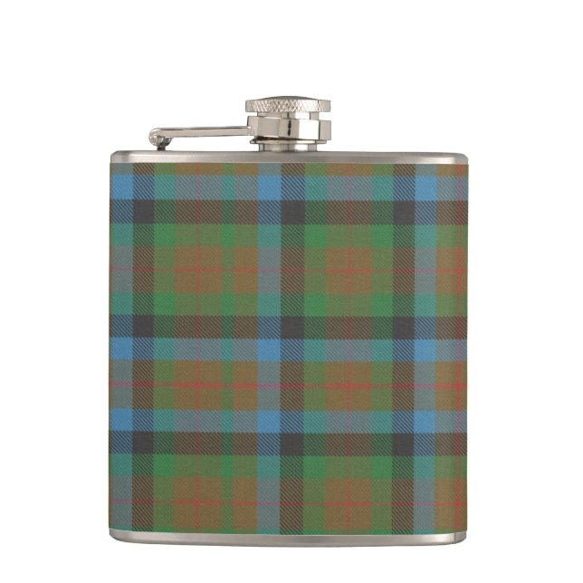 Tennant Tartan Flask (Front)